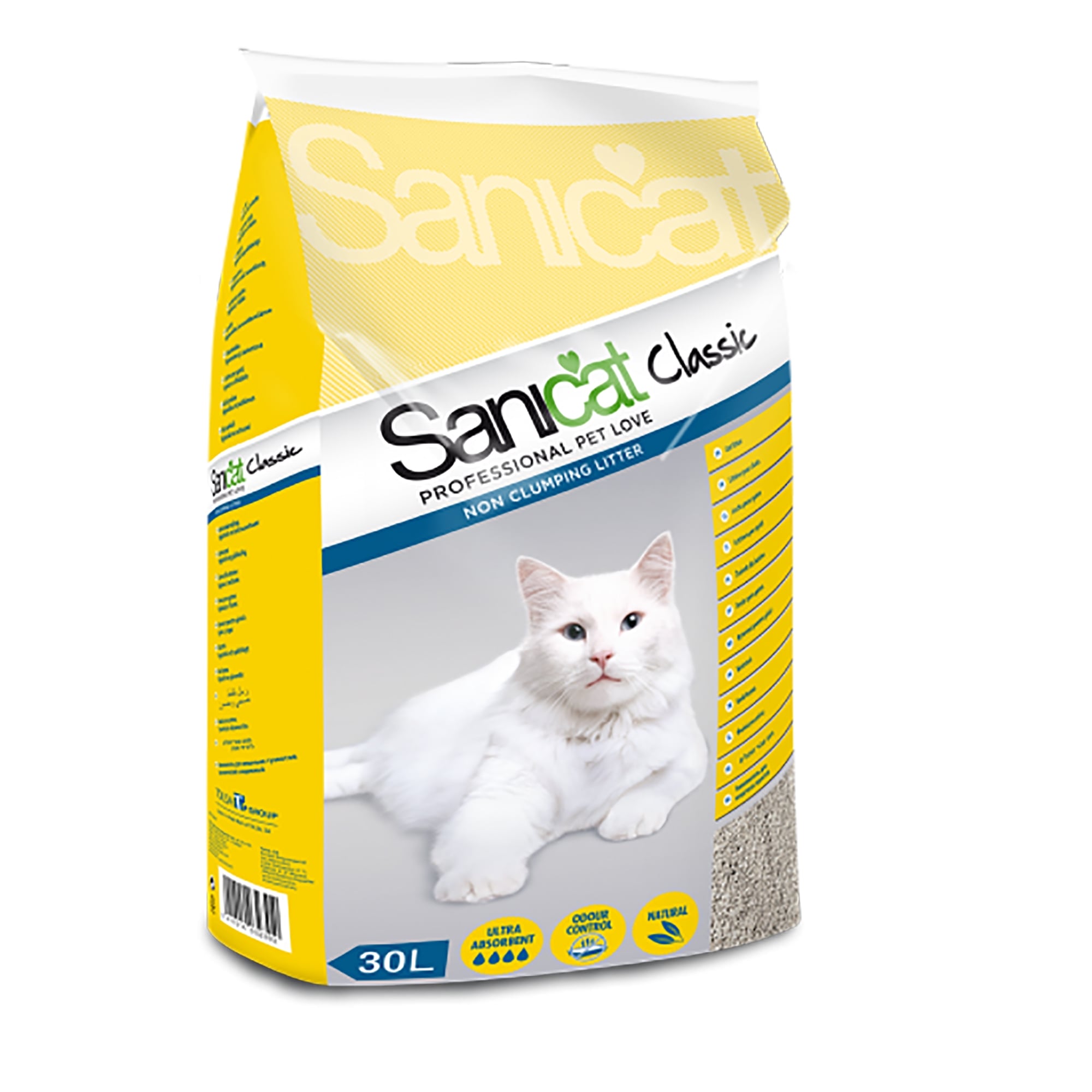 Sanicat Classic Cat Litter 30L Whilton Locks Garden Village