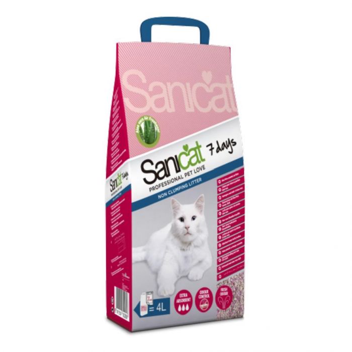Sanicat NonClumping Cat Litter 4L Whilton Locks Garden Village