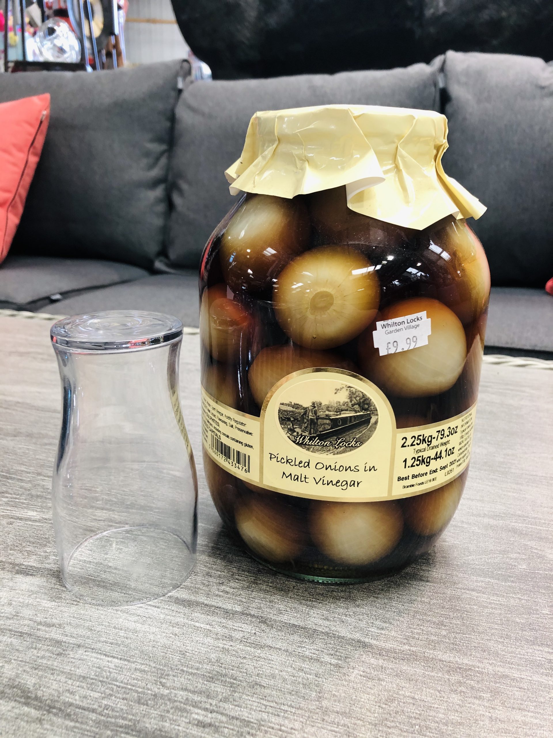 Pickled Onions in Malt Vinegar Whilton Locks Garden Village