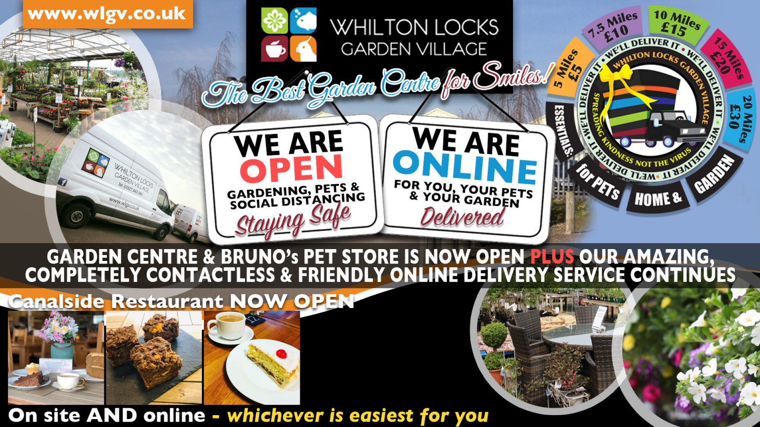 Whilton Locks Garden Village The Best Garden Centre For Smiles Around
