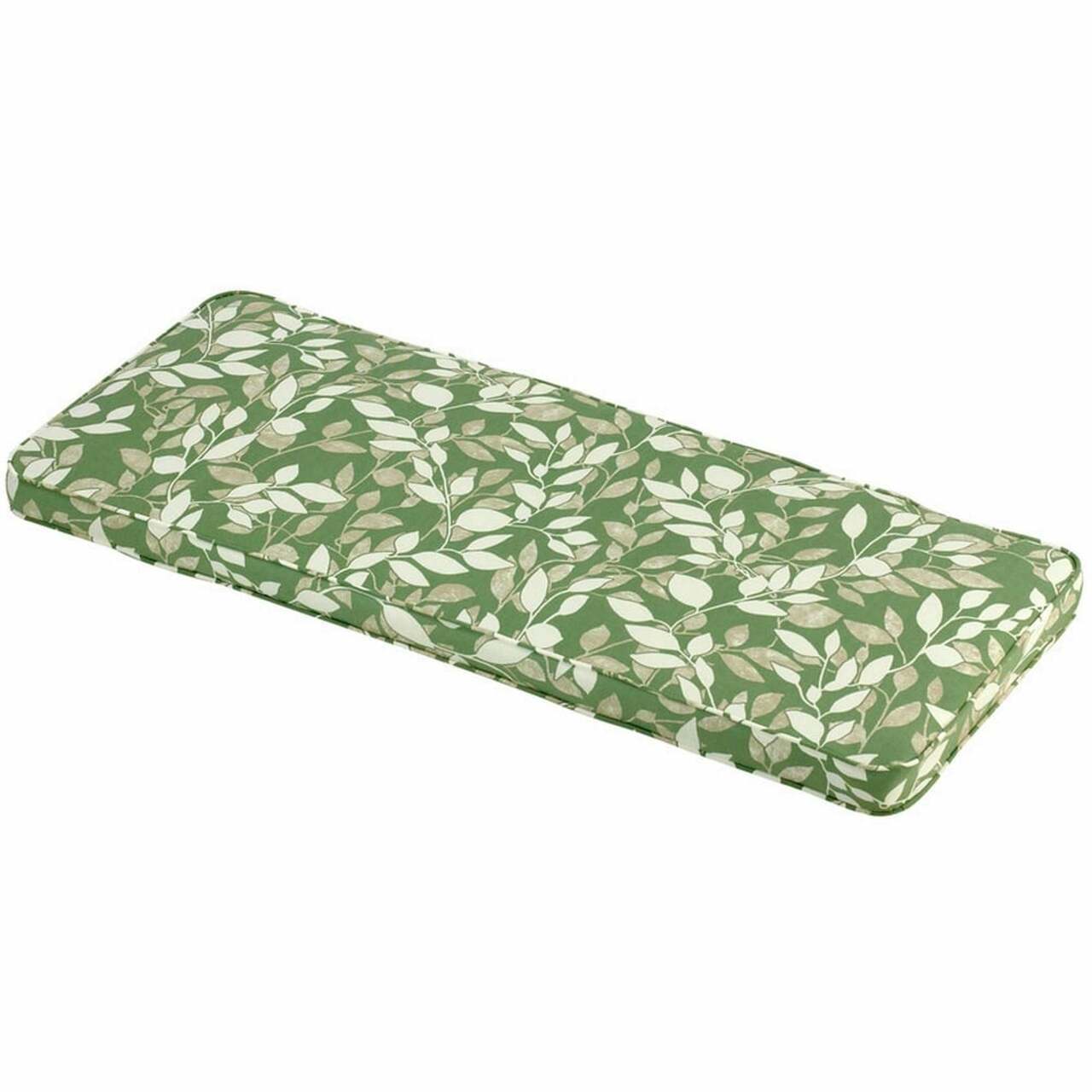 Glendale 3 Seater Bench Cushion Cotswold Leaf Whilton Locks Garden
