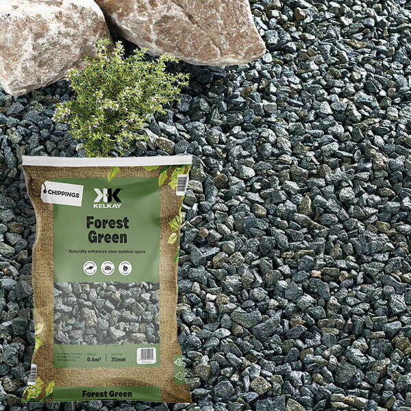 Forest Green Chippings Whilton Locks Garden Village
