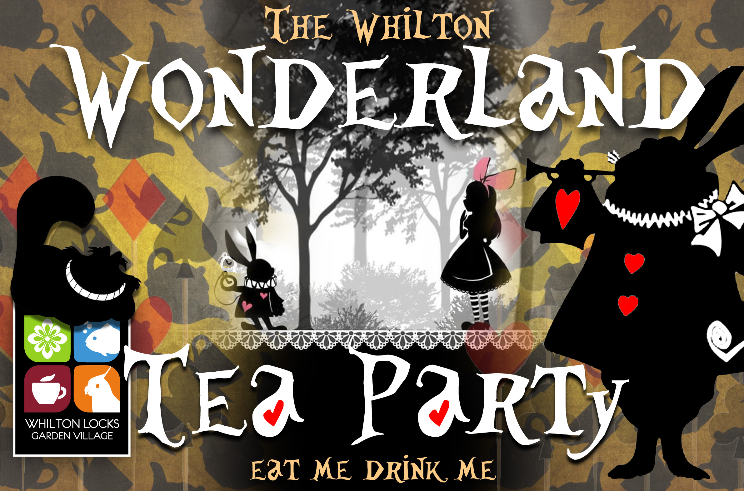Alice in Wonderland Afternoon Tea at whilton locks