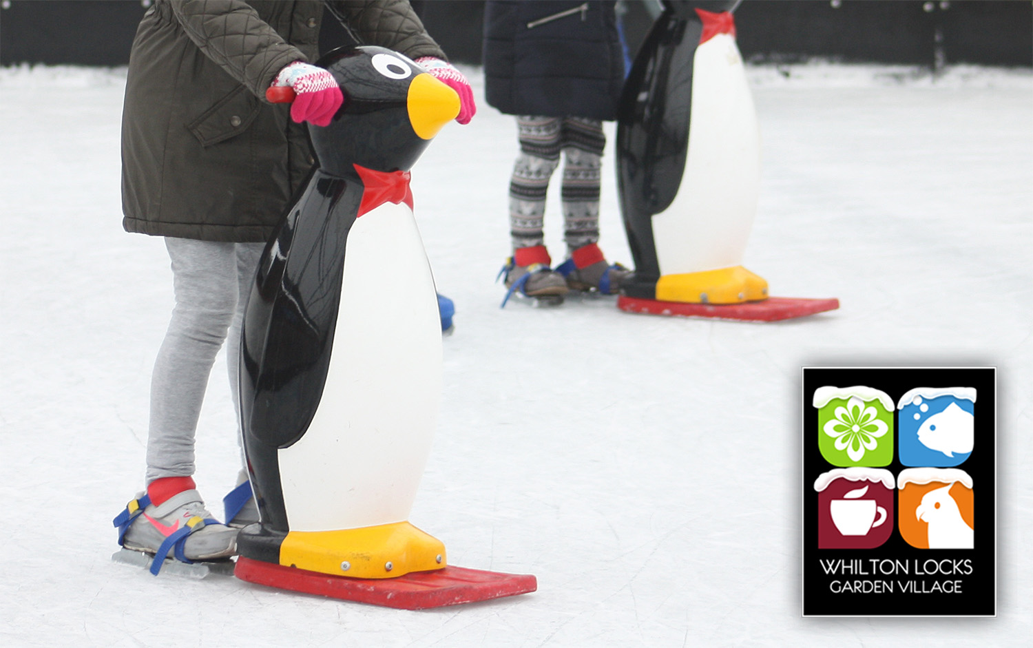 twin blade ice skates