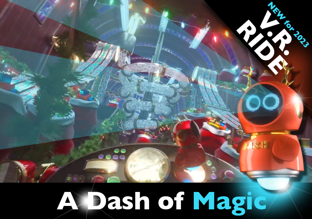 A Dash of Magic VR ride