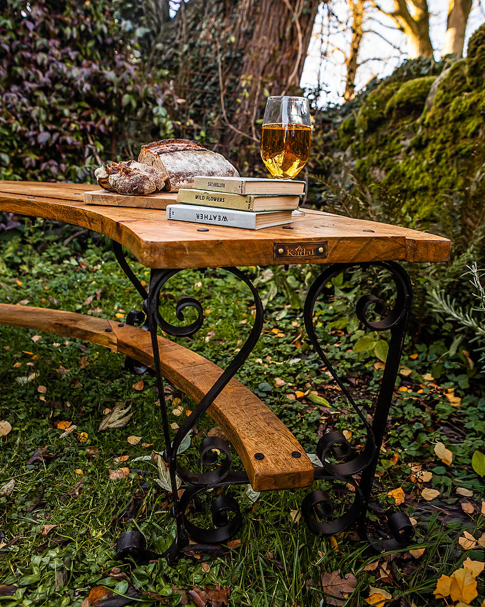 Kadai - Curved Bench - "Display only" - Image 3