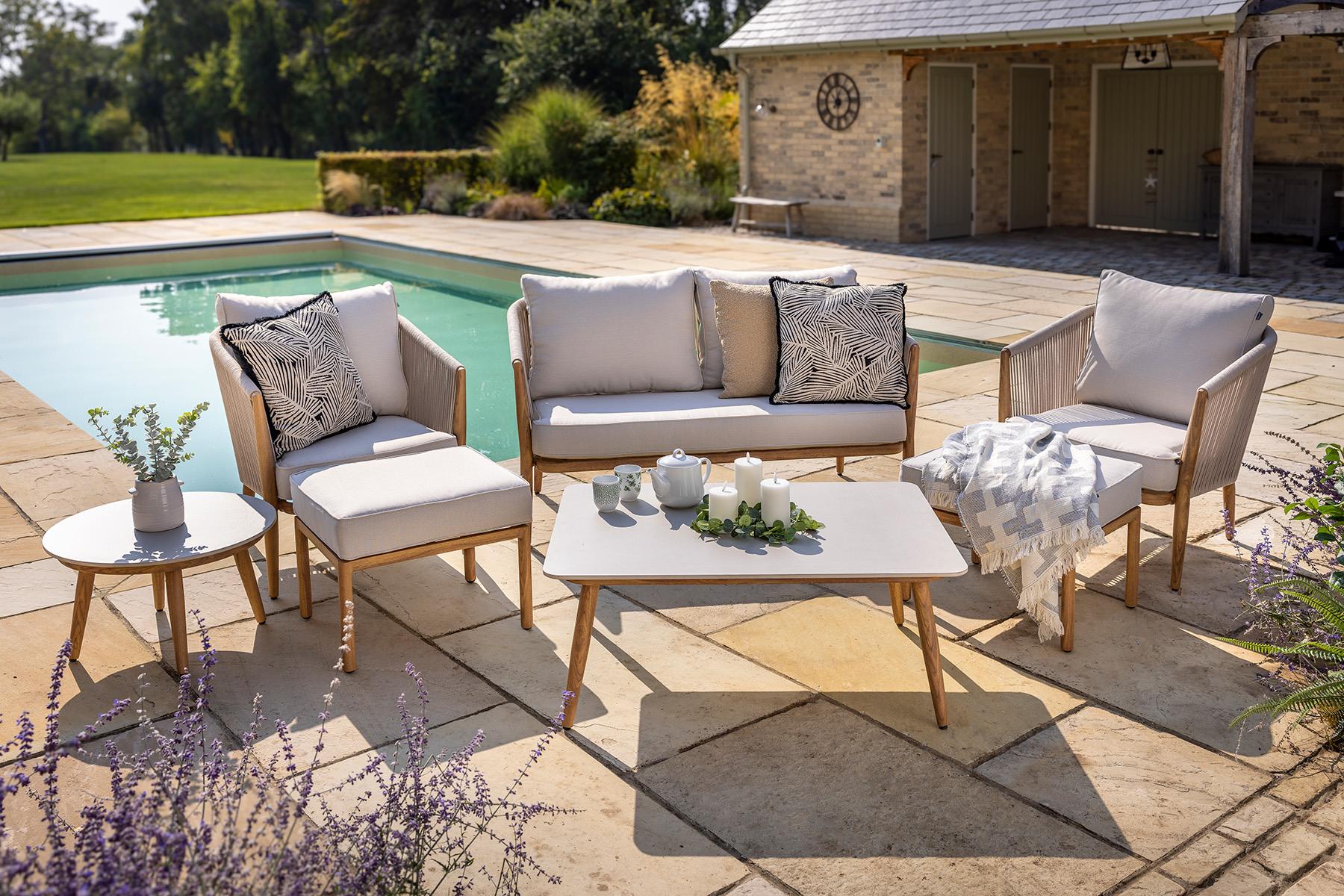 Portico 2 Seat Lounge Set_