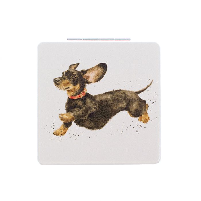 'THAT FRIDAY FEELING' DACHSHUND POCKET MIRROR