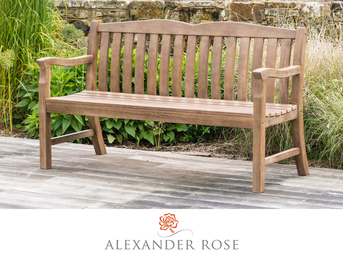 Alexander rose garden benches