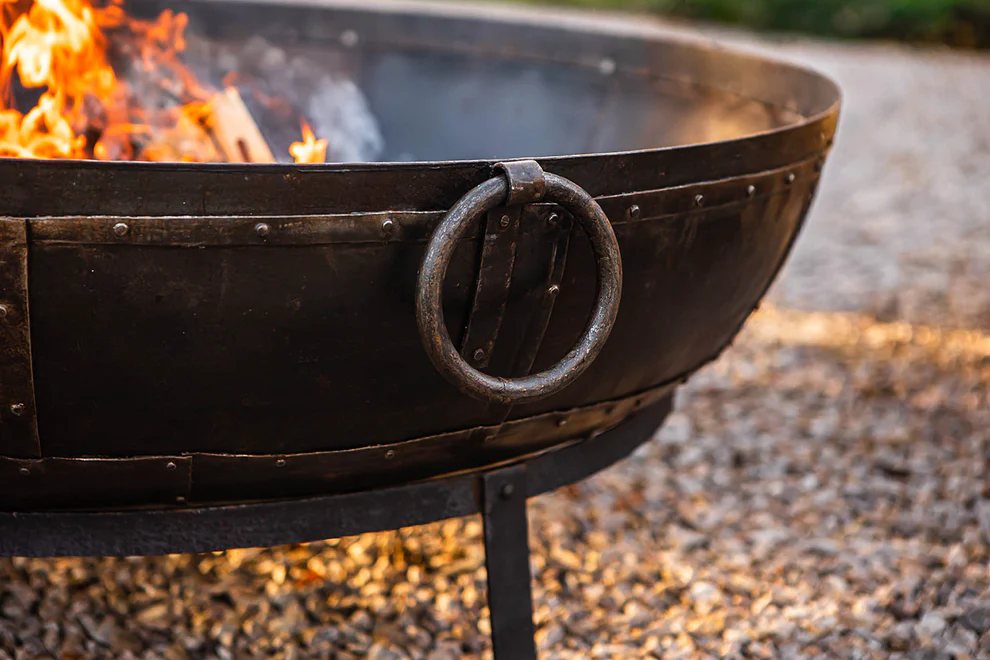Kadai - Large Recycled Fire Pit 100cm - Image 5