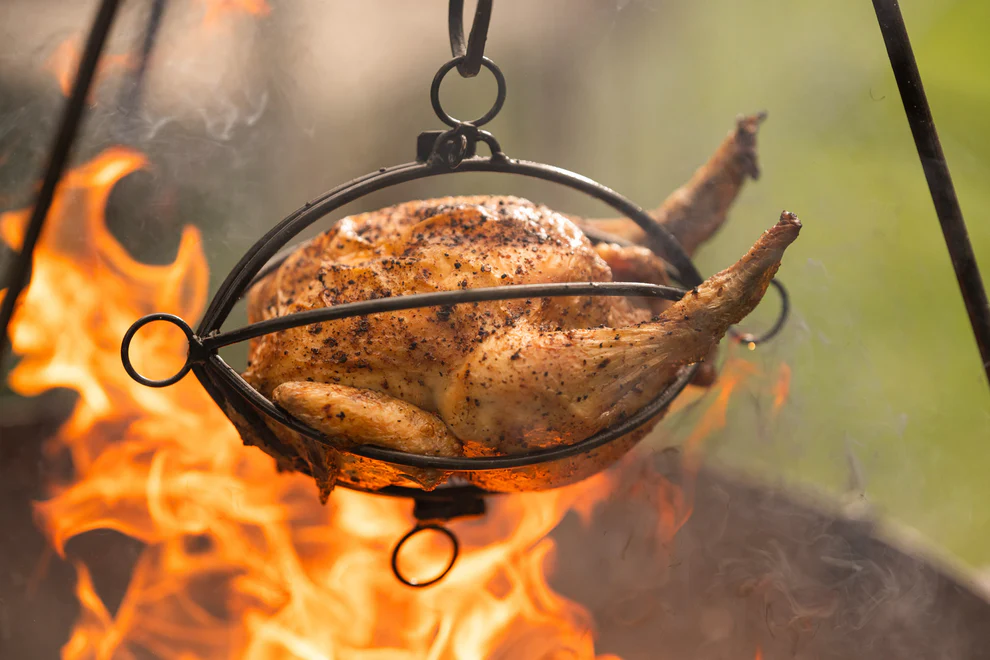 Kadai - Cooking BBQ Tripod for 70 & 80cm Kadai - Image 3