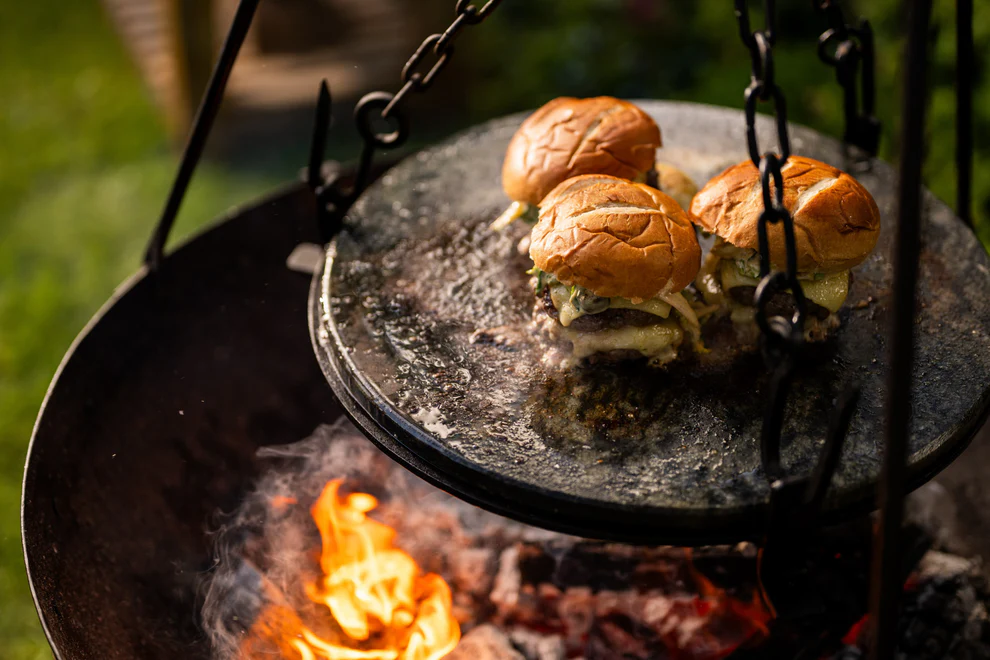 Kadai - Cooking BBQ Tripod for 70 & 80cm Kadai - Image 5