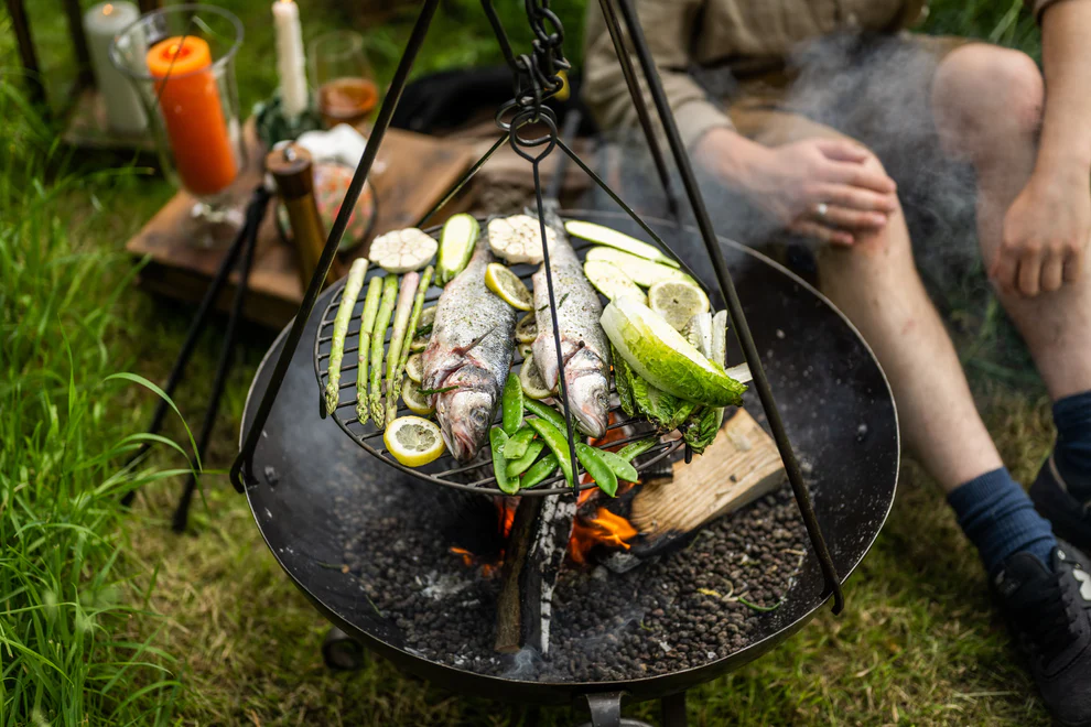 Kadai - Cooking BBQ Tripod for 70 & 80cm Kadai - Image 6