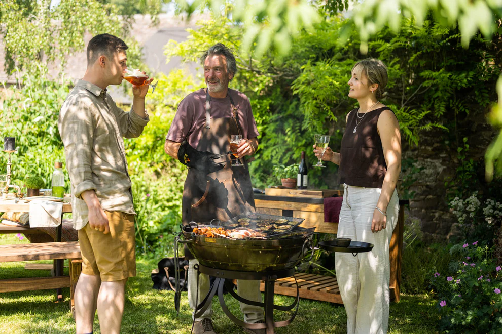 Kadai - Recycled BBQ Fire Pit Regular 80cm - Image 5