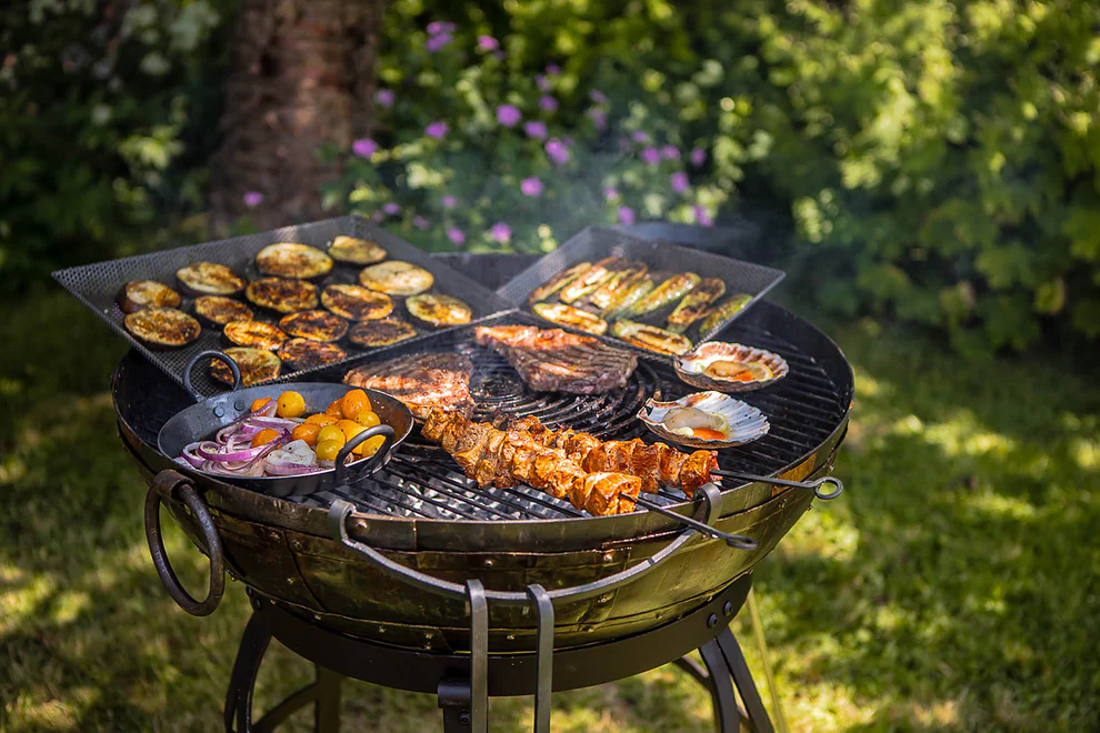 Kadai - Recycled BBQ Fire Pit Regular 80cm - Image 4