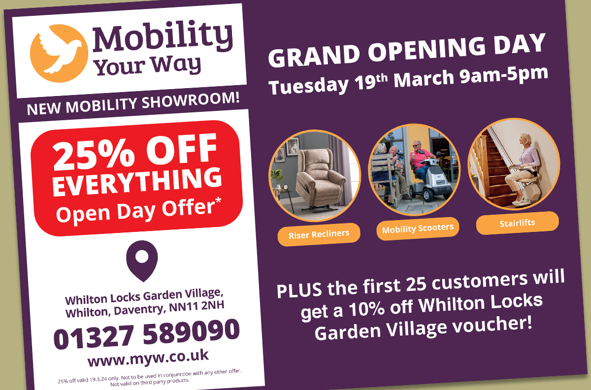 mobilty your way Daventry
