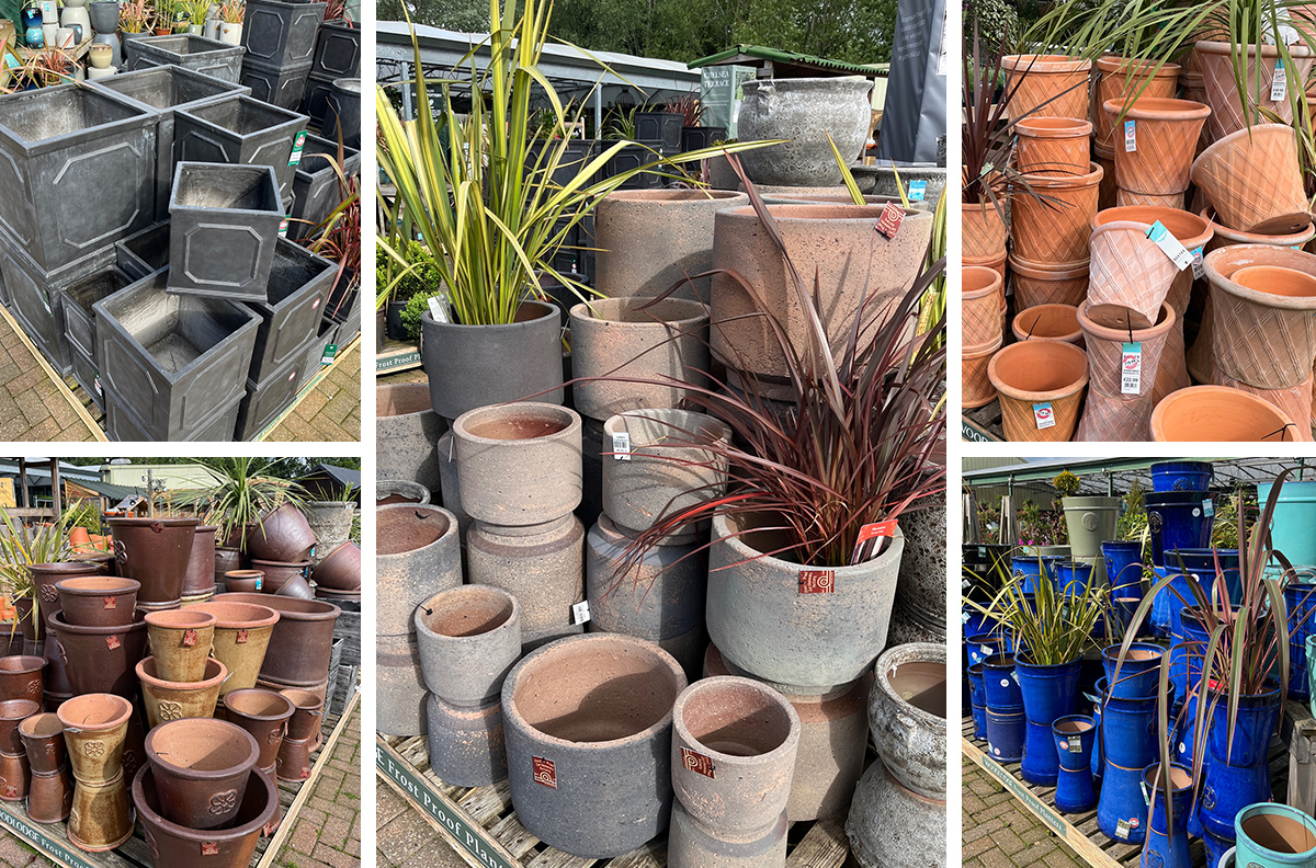 Garden Centre Pots