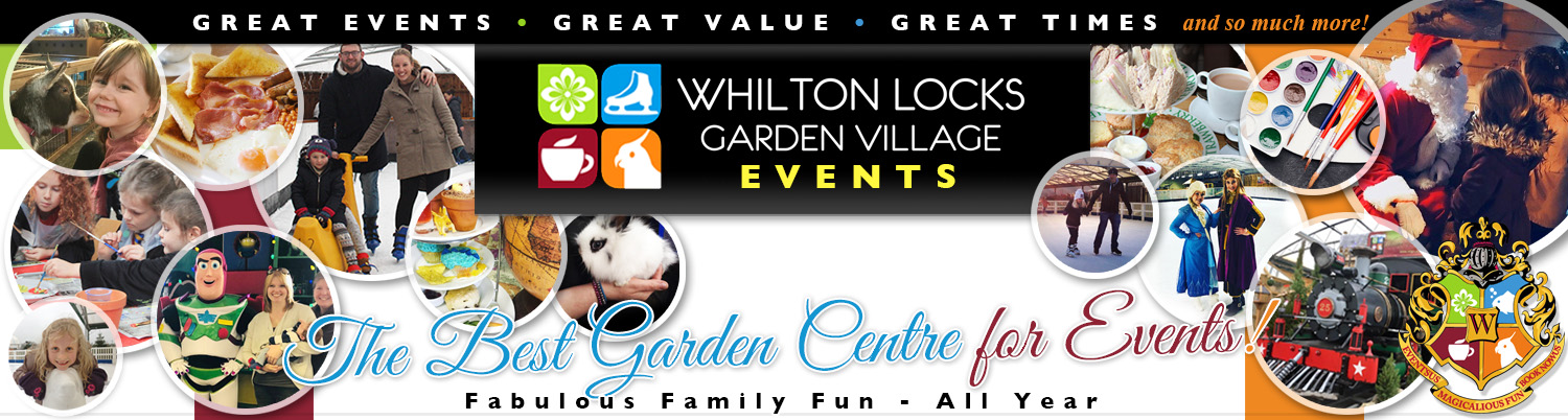 whilton locks garden centre EVENTS
